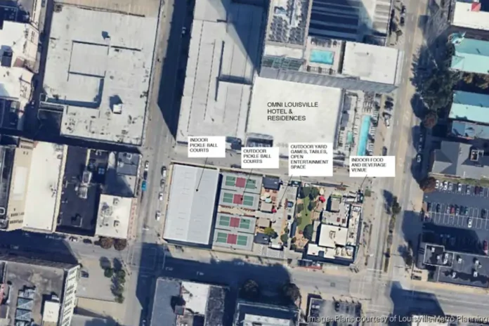 Downtown Louisville Pickleball Court Project