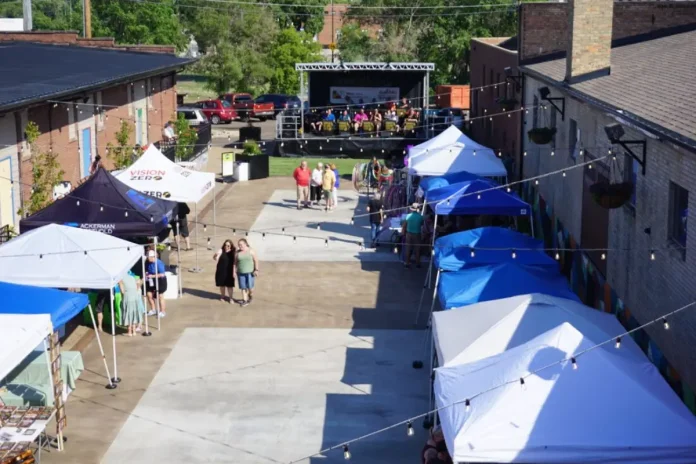 Downtown Minot Pickleball Community Space