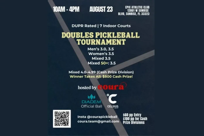 Epic Athletic Club Pickleball Tournament