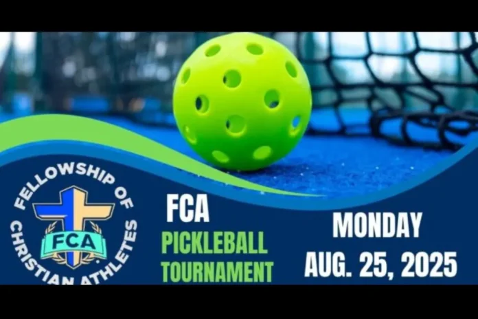Fellowship of Christian Athlete Pickleball Tournament