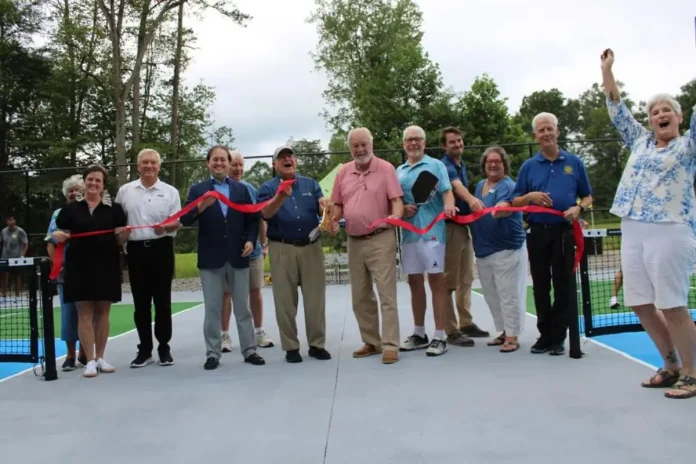 Harris Field Pickleball Courts Spark Tourism