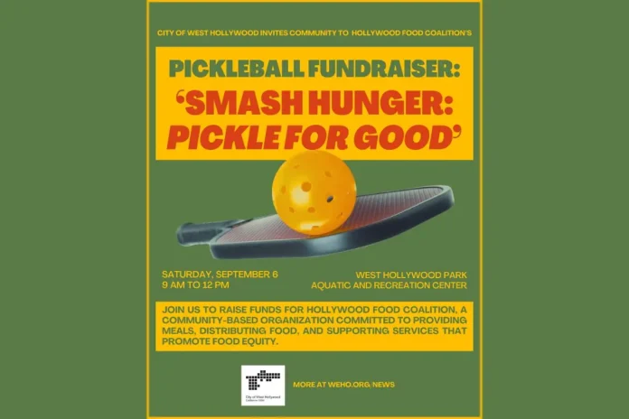 Hollywood Food Coalition Pickleball Fundraiser