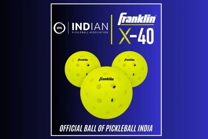 Indian Pickleball Association Franklin X-40 Deal