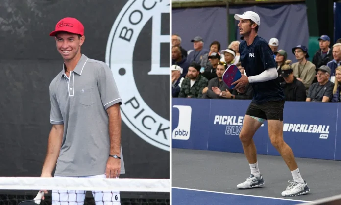 JW Johnson and Andrei Daescu Pickleball Team