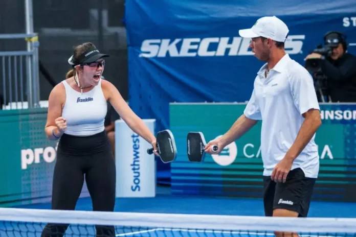 Jorja Johnson and JW Johnson Pickleball Semifinals