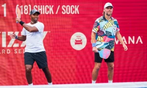 Underdogs Juan Benitez and Travis Rettenmaier Seize Surprise Opportunity, Storm Into Bristol Open Quarterfinals