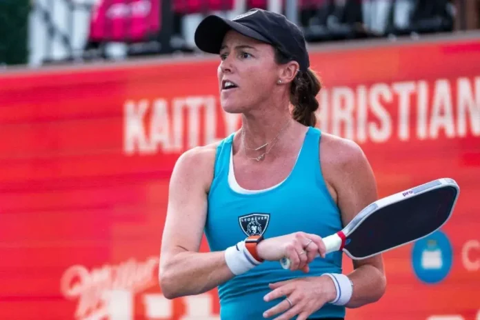 Kaitlyn Christian Pickleball Semifinals Run