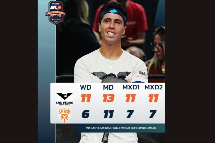 Las Vegas Night Owls Pickleball Sweep
