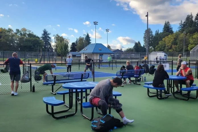 Longview Firefighters Pickleball Community Fitness
