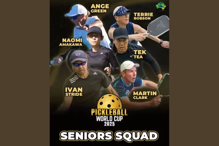Pickleball Australia Senior World Cup Team