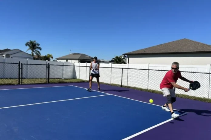 Pickleball Screw Top Serve Technique