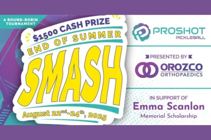 Summer Smash Pickleball Tournament 2025