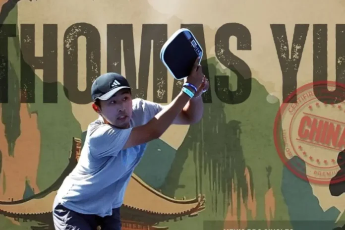 Thomas Yu and Len Yang Pickleball Victory