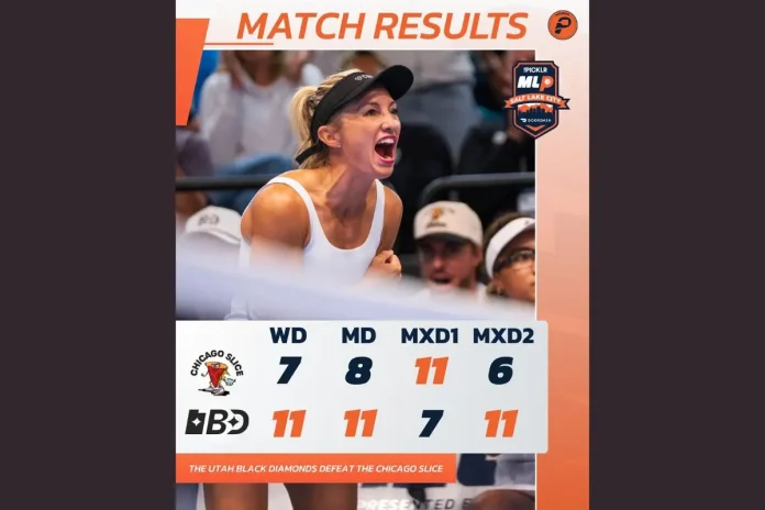 Utah Black Diamonds Pickleball Victory