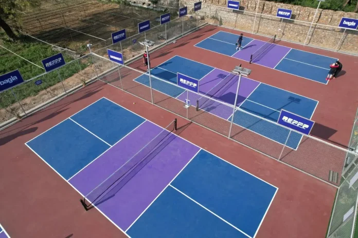 Village Park Pickleball Court Upgrade