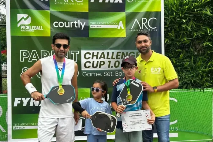 Aditya Khanna Rajveer Khanna Pickleball Victory