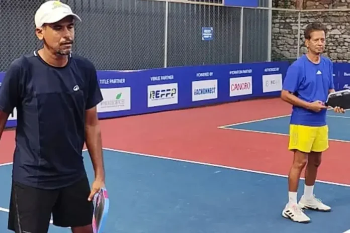 Akhil and Shaleen Pickleball Triumph