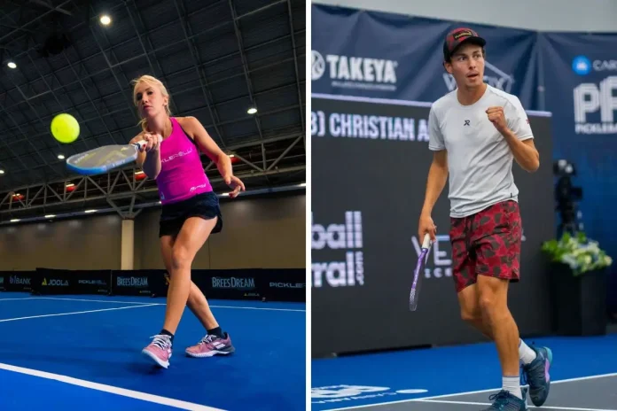 Allyce Jones Connor Garnett Pickleball Triumph