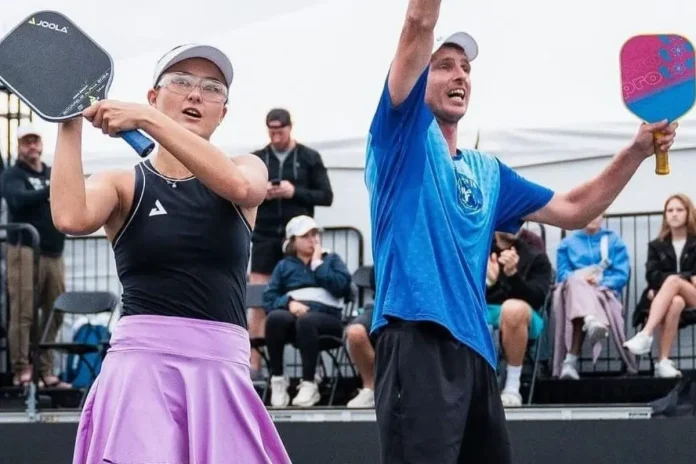 Anna Bright and Andrei Daescu Mixed Doubles