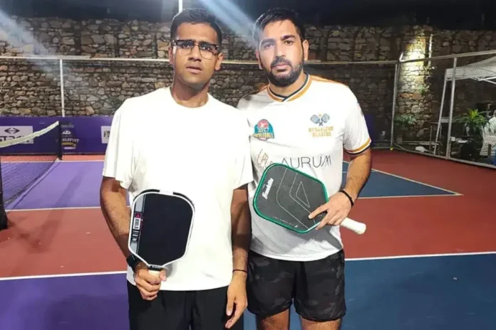 Annanmay Khemka and Tanishq Mahindru Pickleball Triumph