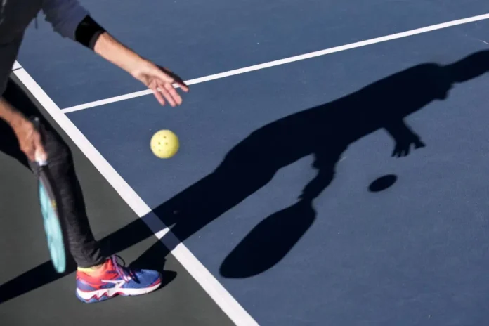 Barefoot Pickleball Player Raven Peer