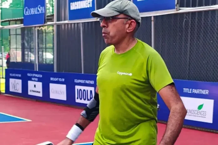 Bipin Menon Pickleball Championship Win
