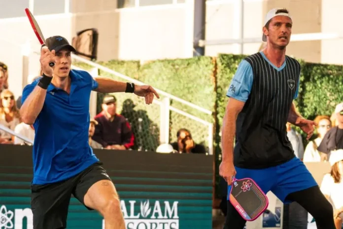 Christian Alshon and Andrei Daescu Pickleball Win