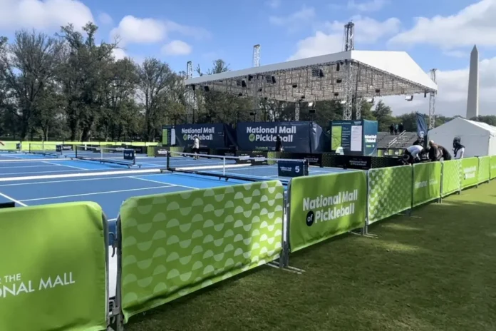 Congressional Pickleball Match National Mall