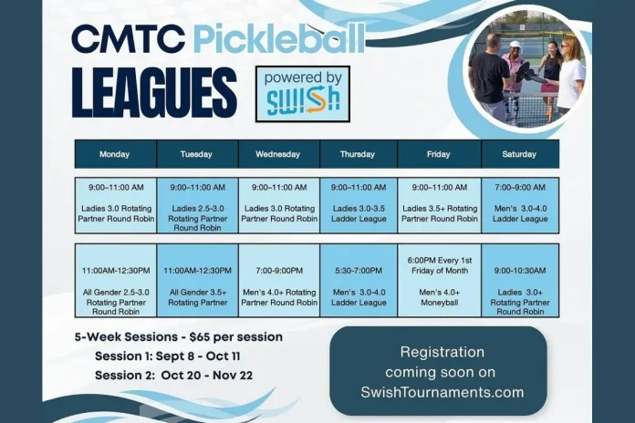 Costa Mesa Pickleball League Registration