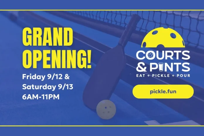 Courts & Pints Grand Opening Event