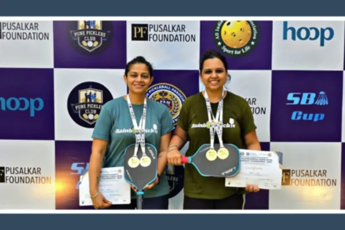 Debra Dcruz and Pankti Chheda Pickleball Triumph