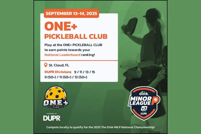 Dink Minor League Pickleball St. Cloud