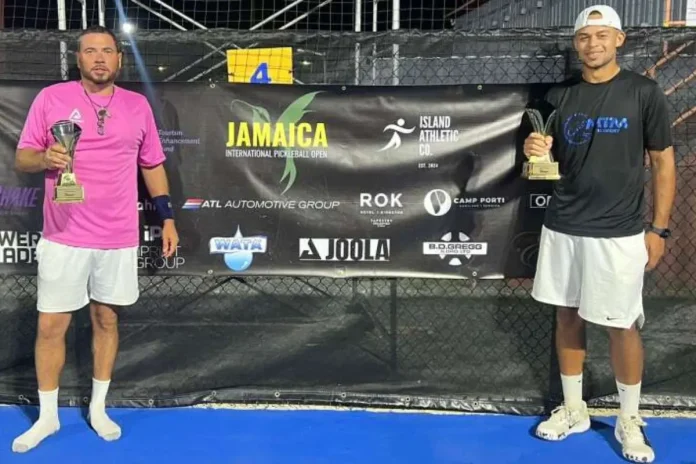 Gavin Manders and Benjamin Jones Pickleball Victory
