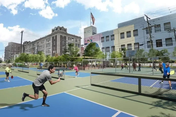 Hoboken Pickleball Court Apartment Project