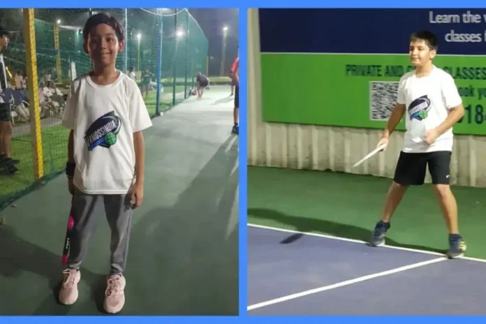Jahaan Pickleball U-10 Championship Victory