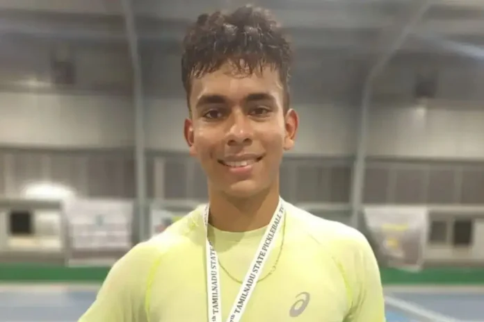 Jaishnu Krishnan Pickleball Championship Win