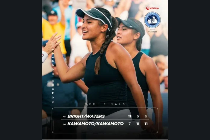 Kawamoto Sisters Pickleball Comeback Win
