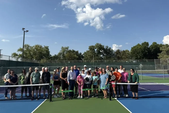 Liberty Park Pickleball Courts Opening