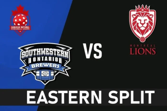Montreal Lions Pickleball sweep Brewers