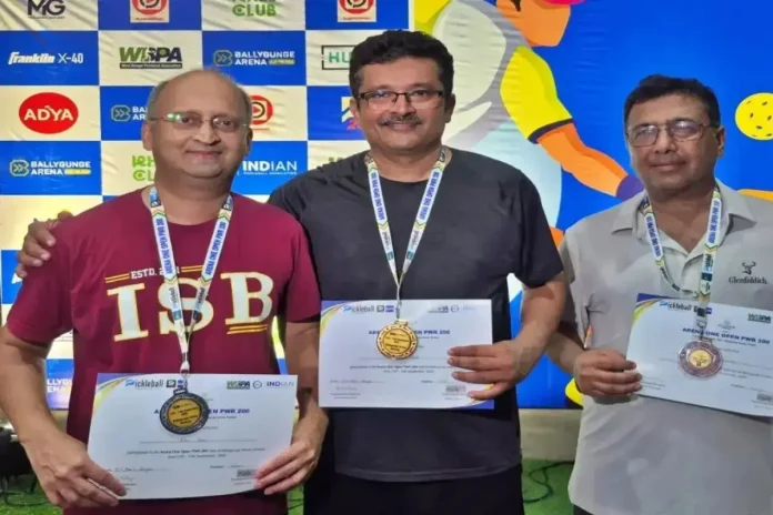 Nilesh Desai Pickleball Triumph Kolkata