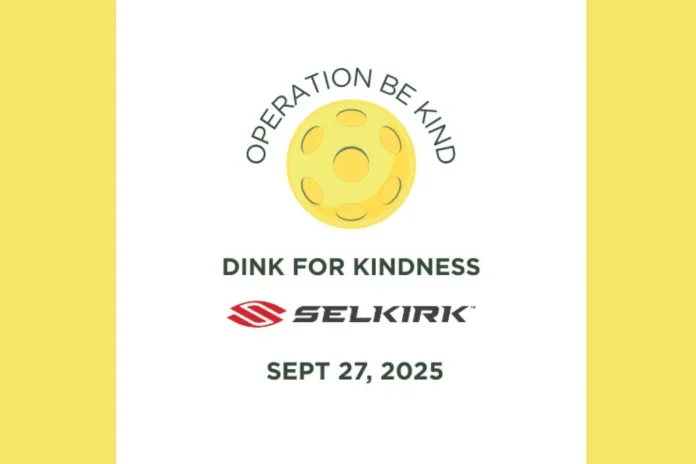 Operation Be Kind's Pickleball Tournament