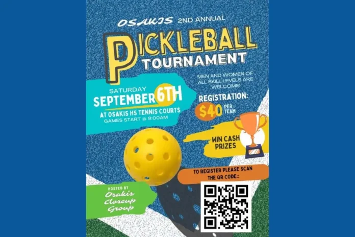 Osakis High School Pickleball Tournament