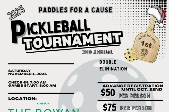 Paddles for a Cause Pickleball Tournament