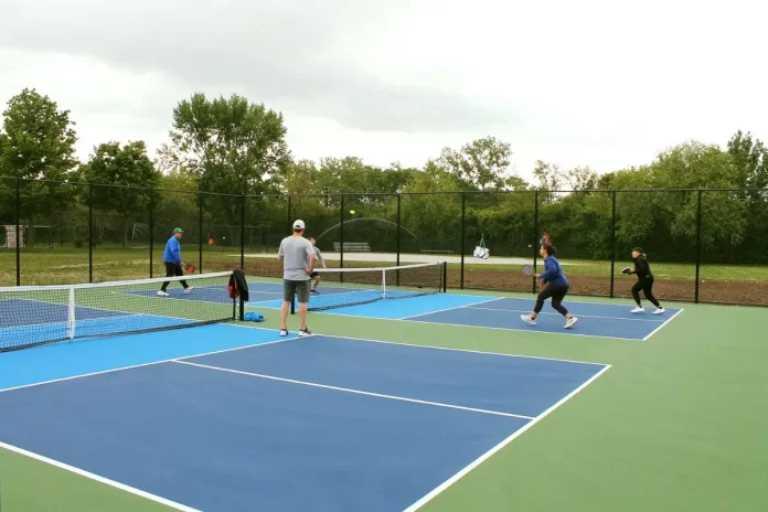 Prather Park Pickleball Courts Opening