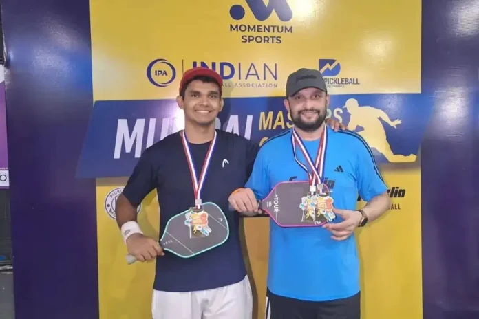 Rajesh Menon Vivin Singh Rana Pickleball Victory