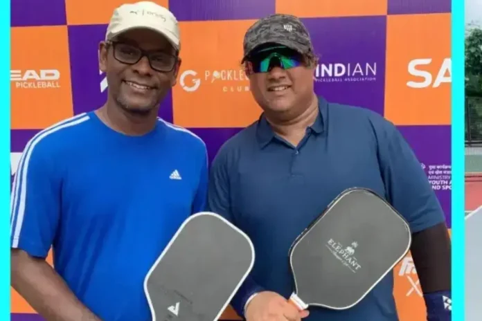 Rajesh Pradhan Ansuman Nayak Pickleball Victory