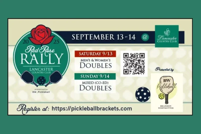 Red Rose Rally Pickleball Event