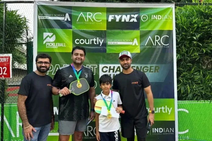 Siddharth Vivaan Tara Pickleball Victory