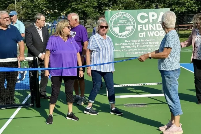 Southwick Pickleball Court Grand Opening