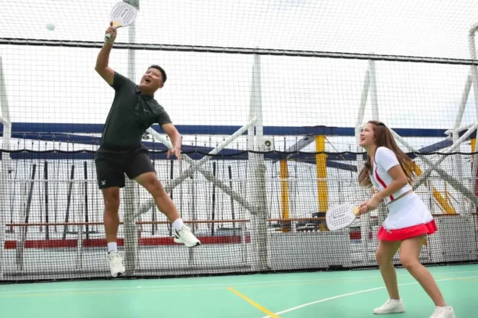 StarDream Cruises Pickleball Courts at Sea